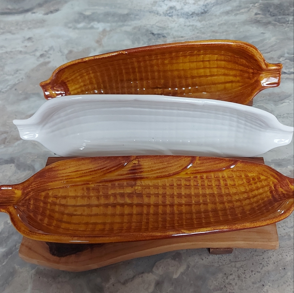 Ceramic corn holders